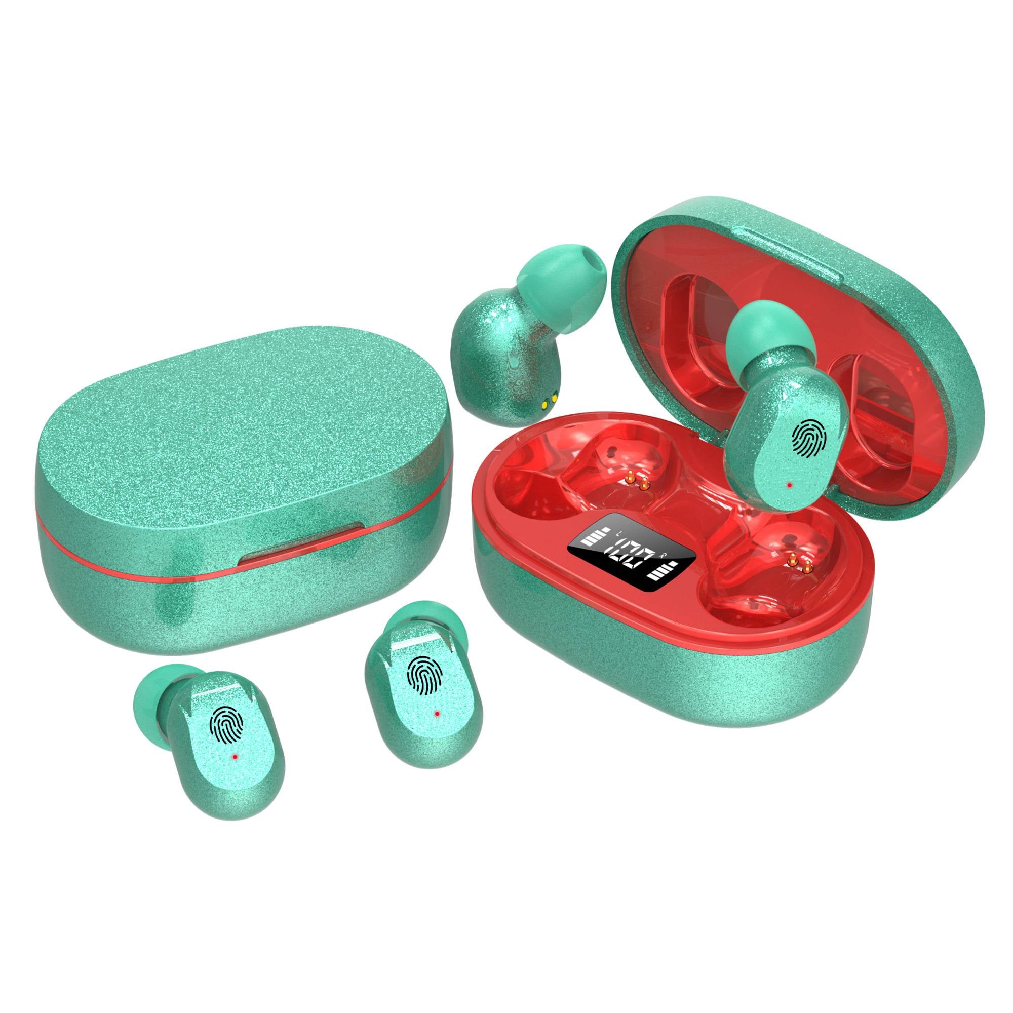 X99 Touch Control Digital Display Mini TWS Wireless Bluetooth 5.1 Stereo Earphone In-ear Sport Music Headset X99 Touch Control Digital Display Mini TWS Wireless Bluetooth 5.1 Stereo Earphone In-ear Sport Music Headset
